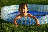 Rebecca in the Pool