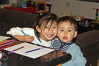 Colouring together