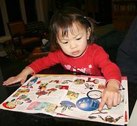 Looking through the Christmas catalog